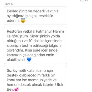 Zamanında Teslim Edilmeyen Sipariş Ve İlgisiz Restoran