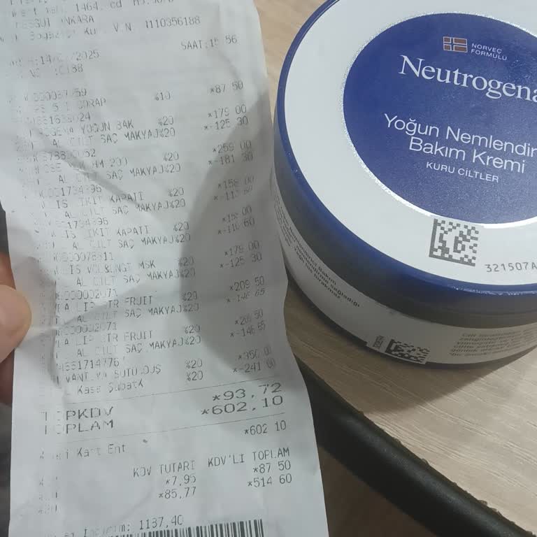 Neutrogena Krem Hayal Kırıklığı Yarattı