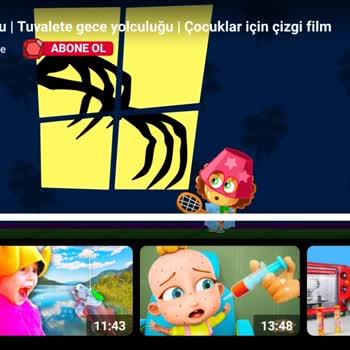 Youtube.com Çocuklar İçin Uygun Olmayan İçerikler!