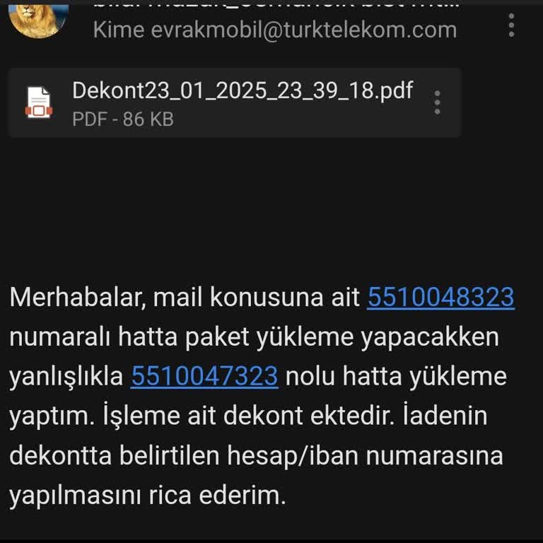 Yanlış Paket Yüklemesi Ve İade Sorunu