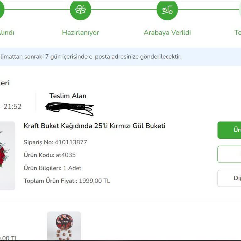 Çiçek Sepeti'nde Teslimat Ve Müşteri Hizmetleri Sorunu