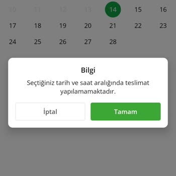 14 Şubat'ta Teslim Edilmeyen Siparişin Stresi