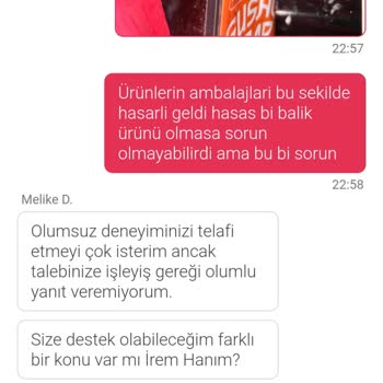 Hasarlı Ambalaj Ve Yetersiz Destekle Hayal Kırıklığı