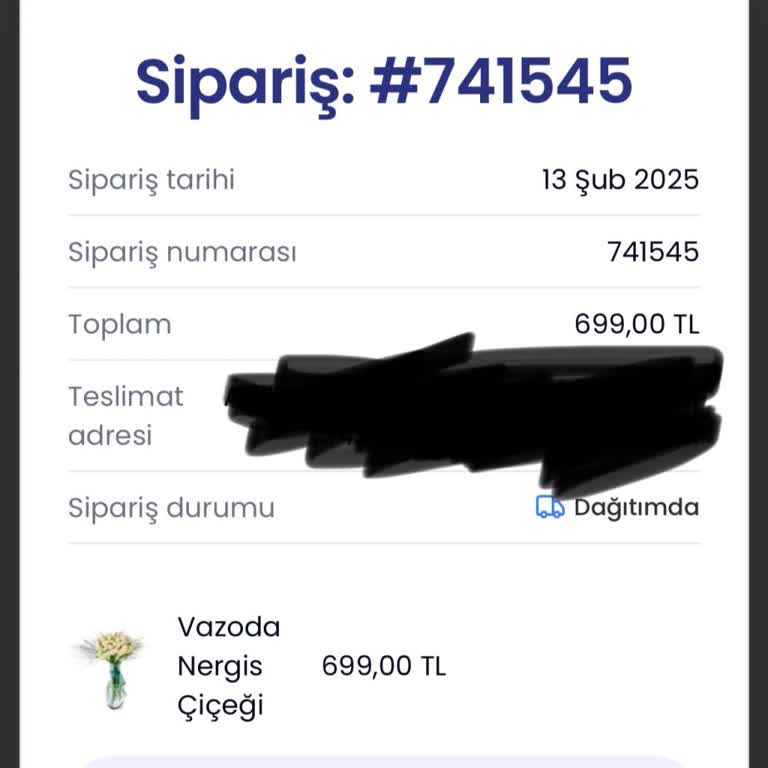 Çiçek Siparişi Hayal Kırıklığı
