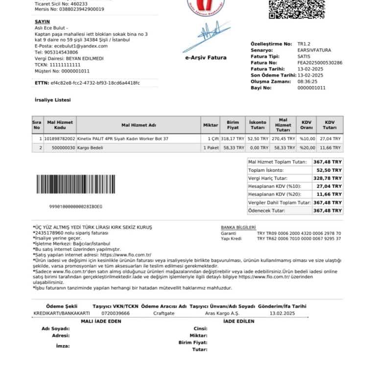 Kinetix Botlarda Üretim Hatası