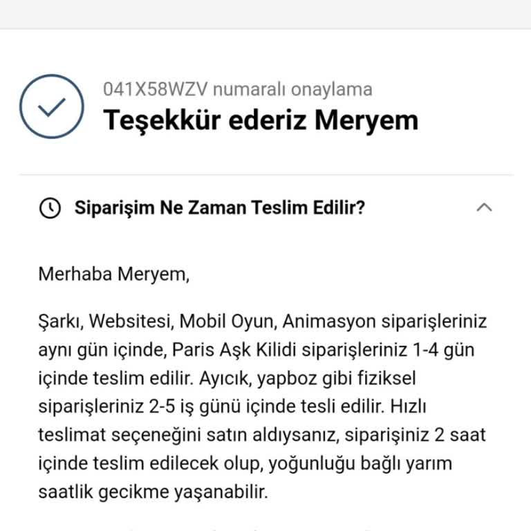 Sevgililer Günü Hediyesi Zamanında Teslim Edilmedi
