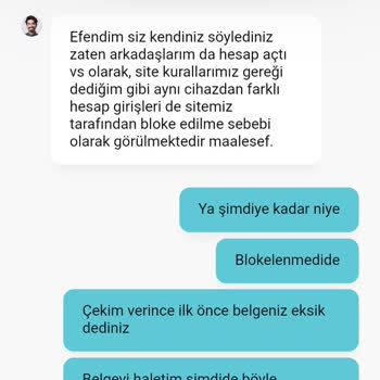 Bahisbey Sitesinde Hesap Engeli Ve Para Çekim Sorunu