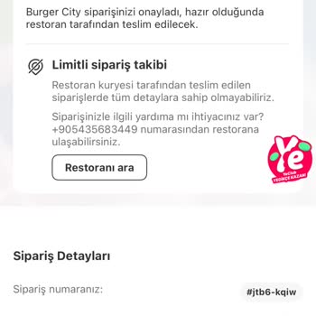 Yemeksepeti Sipariş İptali Ve Yanıltıcı Bilgilendirme Sorunu