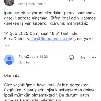 Sipariş Ulaşmadı Ve Müşteri Hizmetleri İlgisiz
