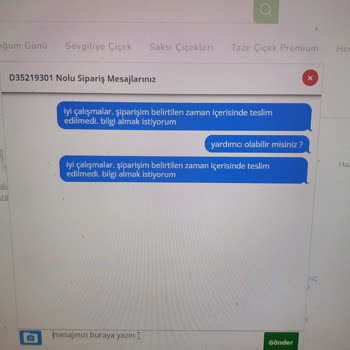 Özel Günde Teslimat Fiyaskosu Ve Yanıltıcı Bilgilendirme