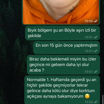 Yanlış Epilasyon Sonucu Kalıcı Yanık Ve İlgisizlik