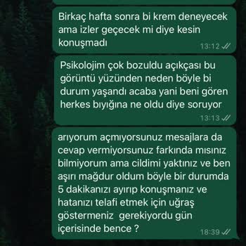 Yanlış Epilasyon Sonucu Kalıcı Yanık Ve İlgisizlik