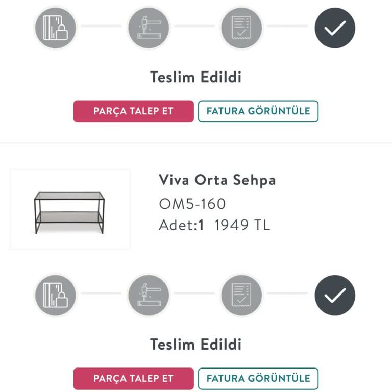 Vivense'den Eksik Ve Hatalı Koltuk Teslimatı