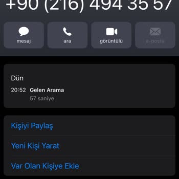 02164943557 Müşteri Hizmetleri Yanıltmacası