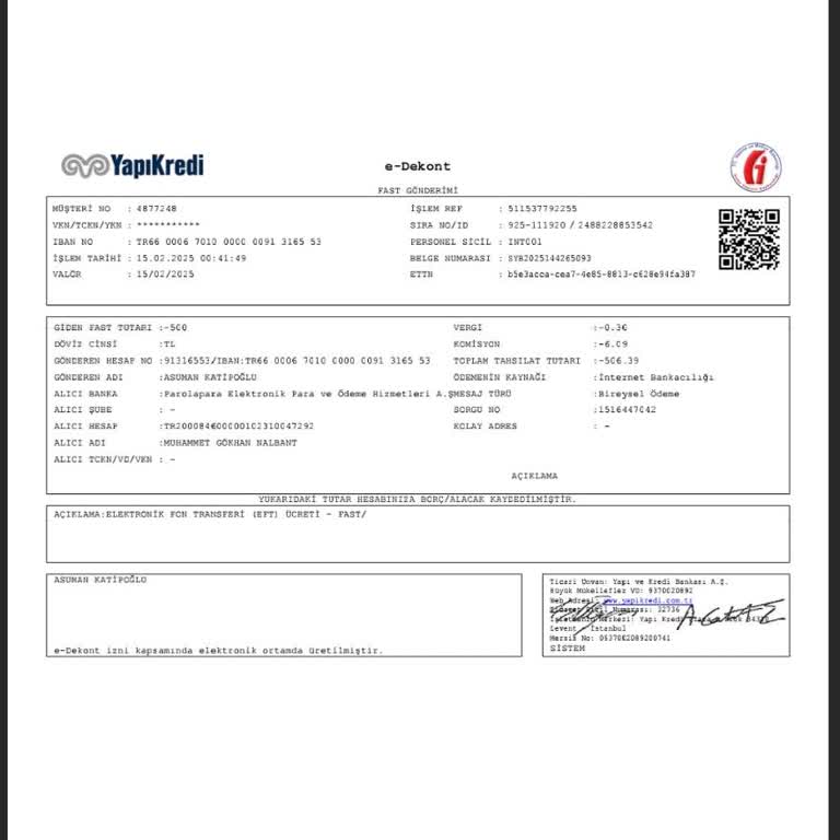 Para Yatırma Sorunu