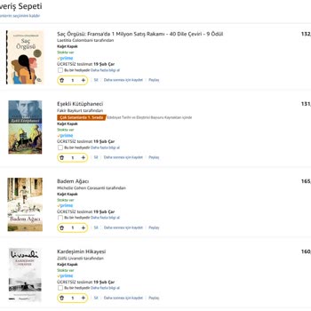 Amazon Türkiye'den Sipariş İptali Ve Müşteri Hizmetleri Sorunu