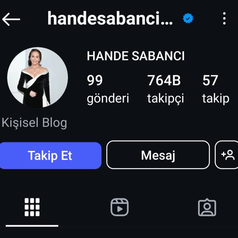Hande Sabancı Global Instagram İnsanları Yanıltıyorlar!
