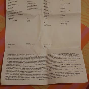 Ziraat Filo'dan Haksız Fatura Şoku