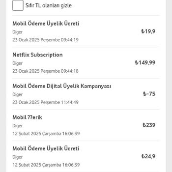 Mobil Ödeme Sisteminde Bilgi Dışında Üyelik Sorunu