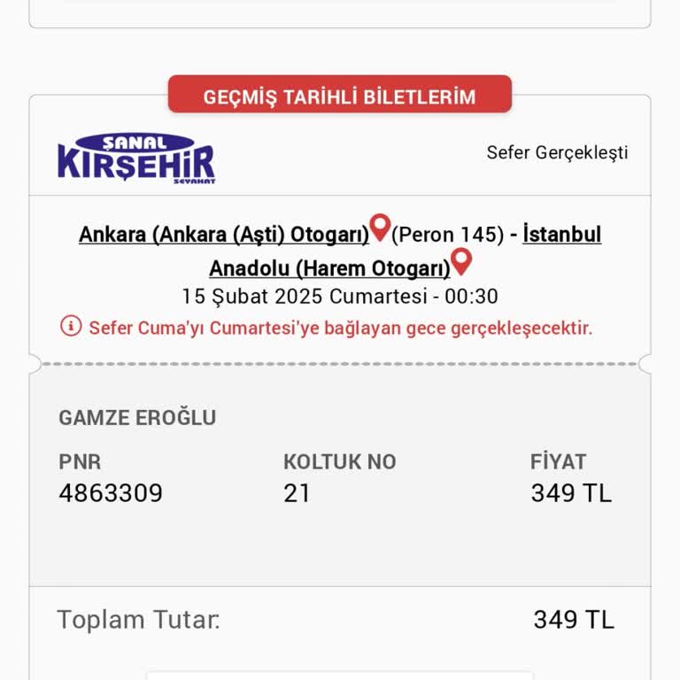 Yanlış Otogar Bilgisiyle Yolcuları Mağdur Eden Hizmet