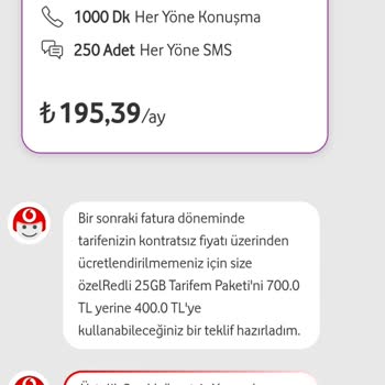 Vodafone'dan Sürekli Artan Fiyatlar Ve Yetersiz Çekim Gücü