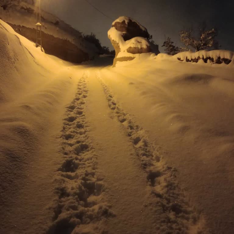 Talas Belediyesi Karla Mücadelede Yetersiz Kaldı