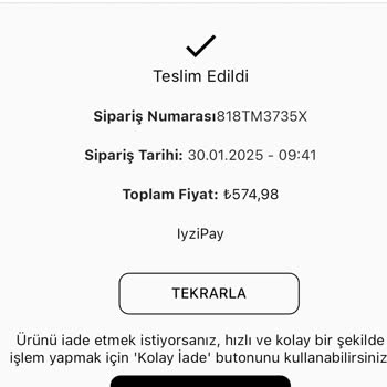 Yanlış Sipariş Teslimatı Ve Çözüm Sürecinde Yaşanan Sorunlar