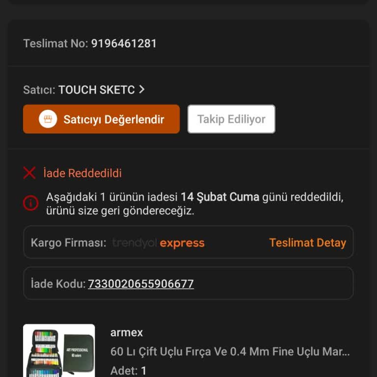 Eksik Kalem İadesi Sorunu: Müşteri Mağduriyeti