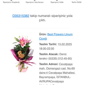 Yanlış Tarihli Çiçek Siparişi Ve İade Sorunu