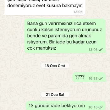 İade Sürecinde Muhatap Bulamama Sorunu