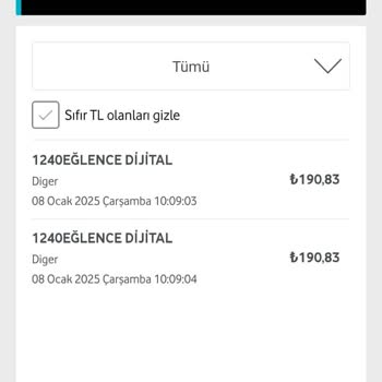 Vodafone'dan Dijital Eğlence Ücretlendirmesi Mağduriyeti