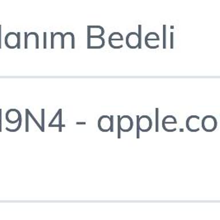 Apple Bill'den Beklenmedik Para Çekimi