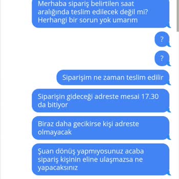 Taze Çiçek'ten Teslim Edilmeyen Sipariş Ve İade Sorunu