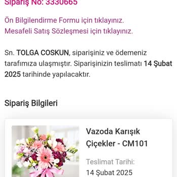 Yanıltıcı Ürün Gönderimi: Özel Günümde Hayal Kırıklığı