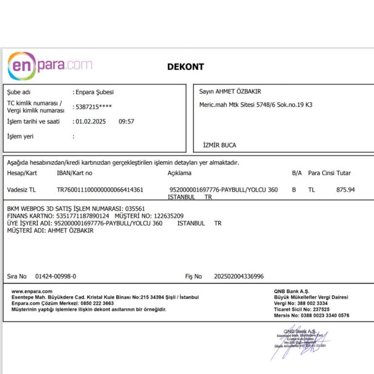 Rezervasyonum Başkasına Tahsis Edildi Ve Ücret İadesi Yapılmadı