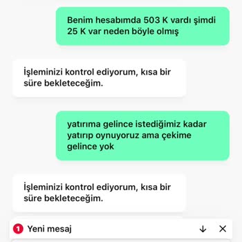 Yatırılan Paranın İadesi Yapılmıyor
