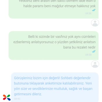 Yanlış Teslimat Ve Yetersiz Müşteri Hizmetleri