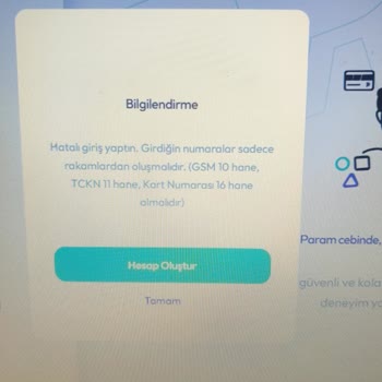 Hesap Hatası Ve Erişim Sorunu