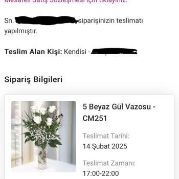 Çiçek Siparişim Teslim Edilmedi Ve Müşteri Hizmetlerine Ulaşamıyorum
