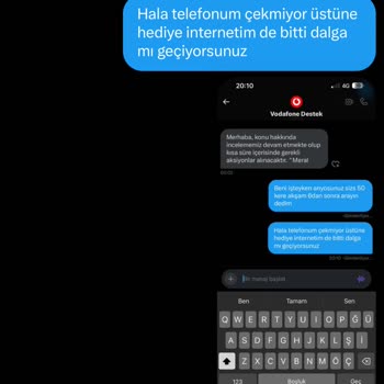 Vodafone'da Çekim Sorunu Ve İnternet Kaybı