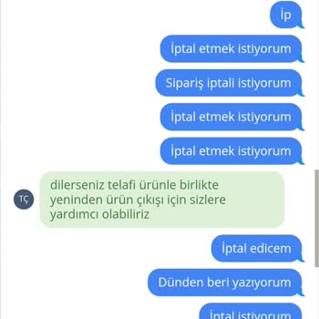 Sipariş İptalinde Zorluk Ve Müşteri Hizmetleri Sorunu