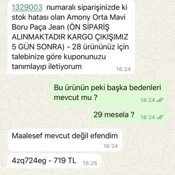 Kargo Ücretleri Ve Kupon Hakkı Sorunu
