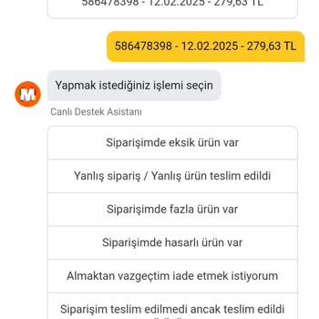 Yanlış Sipariş Ve İade Sorunu: Migros Hemen Hayal Kırıklığı