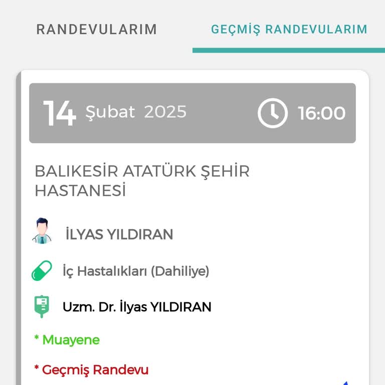 Randevu Saatinde Hastanede Doktor Bulamama Sorunu