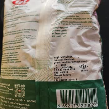 Tat Bakliyat Bozuk Yeşil Mercimek Ve Böcek Sorunu