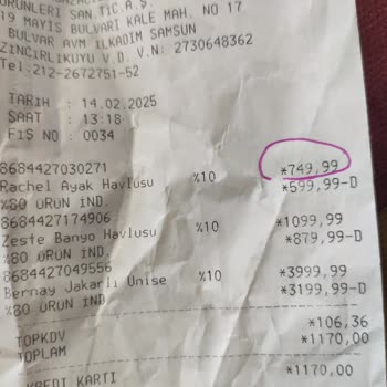 Fiyat Etiketi Ve Kasa Farklılığı Sorunu