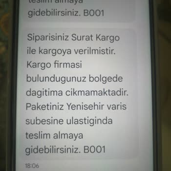 Sürat Kargo'nun Yetersiz Dağıtım Ağı Ve Müşteri Mağduriyeti