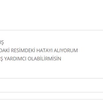 Eksik Ve Yanlış Hizmet: İade Talebi
