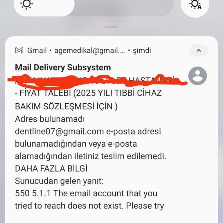 Çalınan E-posta Adresi İçin Acil Yardım Talebi