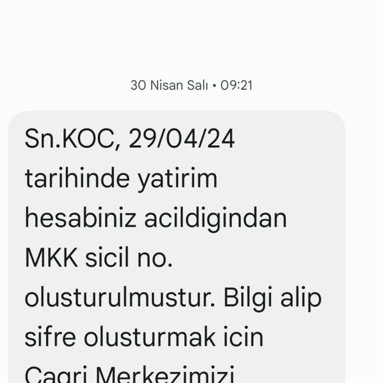 Haberim Olmadan Açılan Yatırım Hesabı Şikayeti